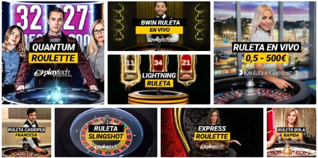 bwin ruletas en vivo