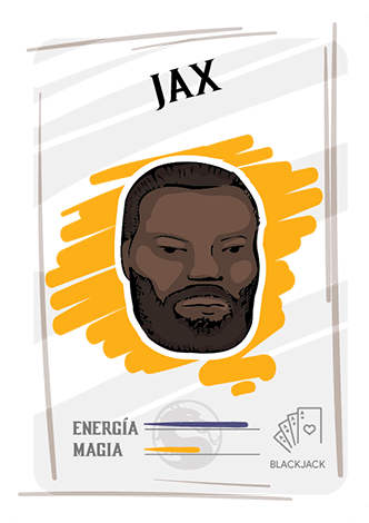 Jax tarjeta con poderes