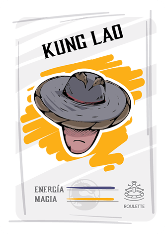Kung Lao tarjeta con poderes